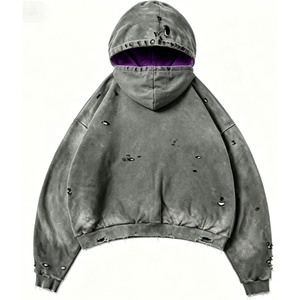 Sudaderas con Estilo Casual para Mujer, Ropa Urbana de Primera Calidad, Antiarrugas y Duraderas, Sudaderas con Efecto Desgastado - Product Image 6