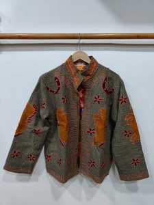 Manufacturer Embroidery Suzani Autumn Jacket Cotton Suzani Jacket Bohemian Women Suzani <b>Coat</b> Embroidered Cotton Suzani Jacket - Product Image 6