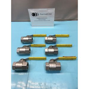 Lot de 5 vannes à boisseau sphérique Apollo Conbraco 1-1/2" 1500 WOG CF8M - Équipements et pièces semi-conductrices de renommée mondiale - Product Image 2