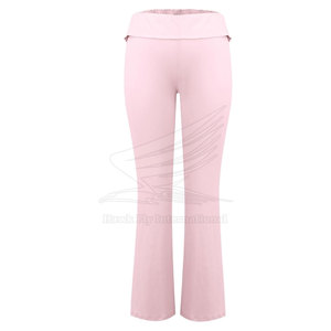 En stock Legging évasé pour femme de haute qualité, taille mi-haute, respirant, écologique, en Spandex/Polyester, pour le yoga - Product Image 4