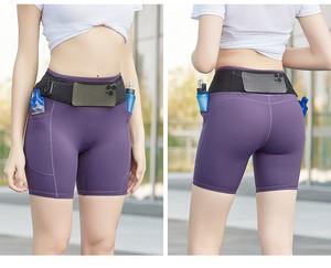 Womens Custom logo Sports <b>Tight</b> Shorts Breathable Nylon Spandex Leisure Bottoms Solid Stretch Active Compression Running Shorts - Product Image 4