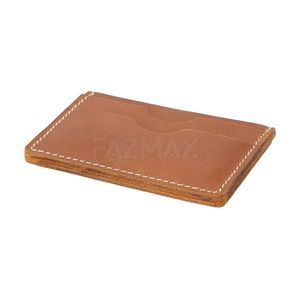 Tarjetero de Cuero Profesional para Hombre, Cartera Delgada de Cuero Genuino, Estuche para Tarjetas de Crédito, Organizador de Negocios Minimalista - Product Image 3