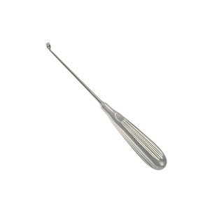 Orthopedic <b>Bone</b> Curette 11 Inch Oval End Medical Grade Quality Stainless Steel Manual <b>Surgical</b> <b>Instrument</b> Manufacturer Pakistan - Product Image 1
