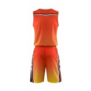 Uniformes de Baloncesto Personalizados al por Mayor, Ropa Deportiva de Secado Rápido y Transpirable de Poliéster, Incluye Camisetas y Pantalones, Conjunto Sublimado - Product Image 6