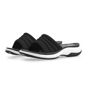 Pantoufles de sport formelles noires PU0351 - Product Image 3