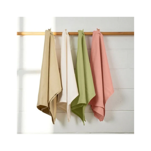 Minimalist Regular Use 18x28in 100% Cotton Embroidered Golf Twill Texture Soft Checked Quick Dry Everyday Culinary Dish Towel - Product Image 3