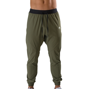 Pantalones de Entrenamiento Ajustados y Ligeros Evergrit Green Apex para Hombre, con Bolsillo con Cremallera, Suministro al por Mayor OEM - Product Image 1