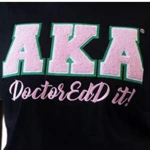 T-shirt AKA Black Doctoredd It pour femme, avec logo en chenille, en coton de qualité supérieure, décontracté, élégant, à porter au quotidien - Product Image 3