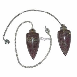 จี้หัวใจออร์กอนไนต์ Scholosite พร้อมจุดคริสตัล - Product Image 6