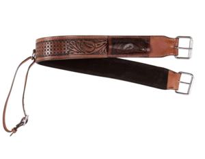 Catégorie Produit Circonférence arrière de flanc de cheval occidental en cuir de qualité supérieure personnalisée pour l'équitation taille haute - Product Image 1