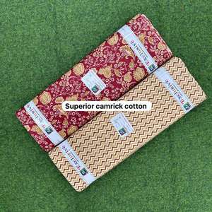 Tissu imprimé en coton cambric exclusif, doux, agréable pour la peau et léger, parfait pour les costumes, les kurtis et les tenues décontractées - Product Image 6