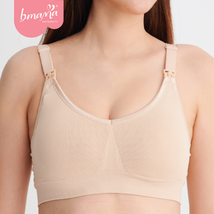 Sujetador Deportivo Sin Costuras para Lactancia, Sujetador de Maternidad Transpirable para Mujeres Embarazadas, Sujetador para Lactancia Materna - Product Image 1