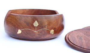 Handcrafted Solid Wood Cup Holder Coaster <b>Set</b> <b>Rustic</b> Beverage Rest Pads for <b>Dining</b> and Office <b>Tables</b> - Product Image 5