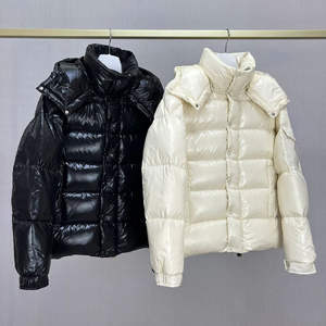 Winter Jacket Men and Women Thickened Hooded Windproof bubble jacket High Version Canvas Zipper Closure Waterproof puffer - Product Image 6