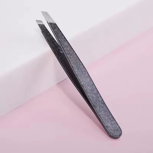 Pinza Profesional para Cejas con Punta Fina de Acero Inoxidable, Ecológica, Ligera, de Alta Calidad y Lujo - Product Image 6