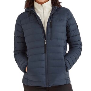 Chaqueta Acolchada Brillante de Alta Calidad, Transpirable, con Logotipo Personalizado, para Otoño e Invierno, Rellena de Poliéster, Ecológica e Impermeable para Mujer - Product Image 1