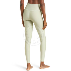 Leggings pour femmes 2026 personnalisables avec logo, taille mi-haute, couleur unie, respirants et écologiques, pour le yoga, l'entraînement et les activités sportives - Product Image 3