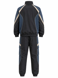 Men's eco-friendly windbreaker Winter breathable lightweight suit Active lifestyle jacket and pants - Product Image 6