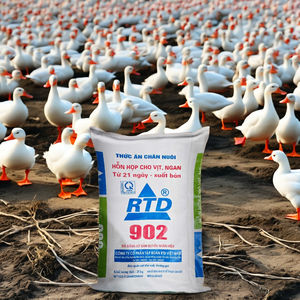 Bolsas de plástico a prueba de humedad tejidas PP personalizadas de Vietnam para uso agrícola impresión compensada económica para harina de trigo para alimentación animal - Product Image 2