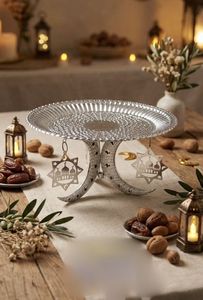 Support à gâteau avec dôme en verre, support à gâteau en bois avec couvercle en verre, support à dessert avec couvercle, support à gâteau sur piédestal en bois - Product Image 6