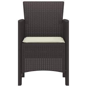 2 sedie da giardino in polipropilene marrone 20,87 X 19,29 X 33,46 pollici 20,87 X 19,29 X 33,46 pollici - Product Image 3