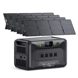NOUVELLE ARRIVÉE Générateur solaire Apex 300 100% AUTHENTIQUE avec 4 panneaux solaires de 200W, batterie de secours LFP de 2764,8Wh avec 6 prises AC de 3840W - Product Image 3