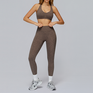 Heavy Fashion Printed Fitness Workout Yoga Set Sports Bra And Legging Set - Product Image 3