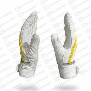Gants de frappe de baseball professionnels SAAR INDUSTRIES en cuir de vachette Cabretta légers et résistants, multicolores, pour l'entraînement - Product Image 4