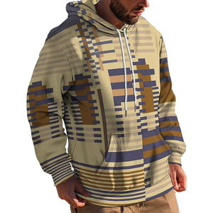 Sudadera con Capucha Sublimada de Alta Calidad con Efecto Tie-Dye para Hombre, Sudadera con Logo Personalizado y Lavado Ácido, Ropa Urbana Profesional 2026 - Product Image 4