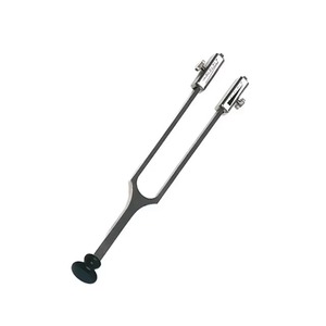 Diapasón Rydel-Seiffer C128/64 Hz con amortiguadores extraíbles, herramienta médica quirúrgica de acero inoxidable para cirugías mamarias, certificado CE - Product Image 4