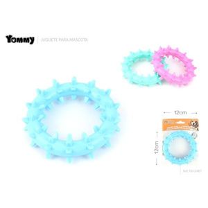 Juguete para Perros Yommy, Anillo con Púas de 12cm - Product Image 1