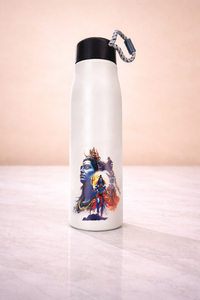 Botella de Agua Metálica con Diseño de Ram Hanuman para el Regreso a Clases y Graduación - Product Image 4