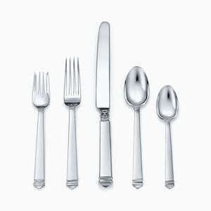 Ensemble de couverts en métal de qualité supérieure avec fourchette, cuillère et couteau pour table à manger moderne et usage en restaurant - Product Image 3