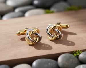 ขายส่งเครื่องประดับกระดุมข้อมือผู้ชาย |   กระดุมข้อมือโลหะแบบสั่งทำพิเศษสำหรับงานแต่งงาน ธุรกิจ และชุดทางการ เครื่องประดับข้อมือเสื้อเชิ้ต ขายส่ง - Product Image 4