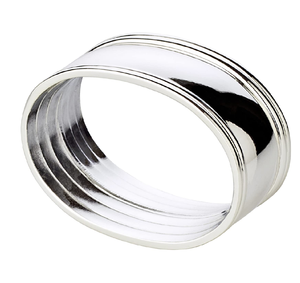 Anneau de serviette en acier inoxydable, porte-serviettes pour la décoration de table événementielle, fournisseur en gros d'anneaux de serviette - Product Image 6