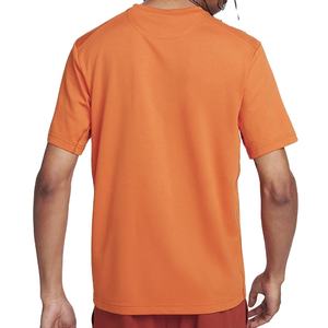 Calidad de lujo 100% algodón Rib O-cuello Camiseta de hombre Oversize Drop Shoulder Street Wear con relleno de poliéster - Product Image 3