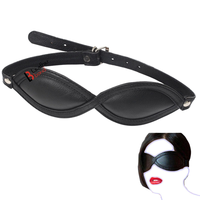 Valentijnsdag Roleplay Bondage Set met leren boeien, halsband, paddle en sensorische uitrusting