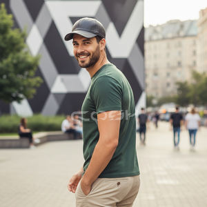 Fabricant de casquettes de baseball en cuir véritable de haute qualité en provenance du Pakistan - Product Image 4