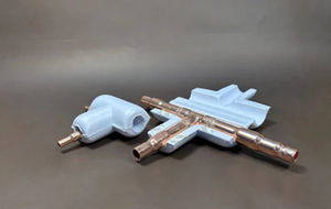 VRF Refrigerant Branch Piping Kit Copper Refnet Joint Connector for <b>Air</b> Conditioner HVAC Refrigeration Systems Parts - Product Image 2