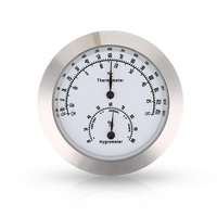 43mm Guitar Violin Hygrometer Moisture Meter Temperature and Humidity Meter Thermometer With Widely Usage