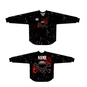 Camiseta de Paintball Sublimada Personalizada, Uniforme Deportivo de Manga Larga para Hombre y Mujer con Nombre, Número y Logotipo Personalizados - Product Image 1