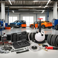 Ensemble d'outils de recharge ATF à pression manuelle de 20 adaptateurs pour véhicules Audi