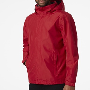 Men's Woolen Winter Casual Solid Waterproof Hooded Rain <b>Jacket</b> with Zipper <b>Packable</b> Windproof Outdoor Coat for Hiking Travel - Product Image 1