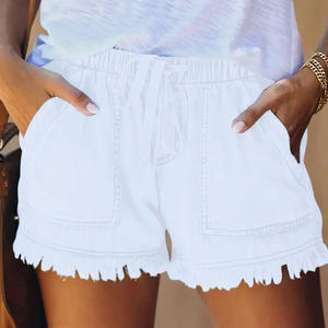 Pantalones Cortos de Mezclilla para Mujer, Estilo Urbano, Colección Verano 2026, Precio al por Mayor, Directo de Fábrica, Precio Económico - Product Image 6