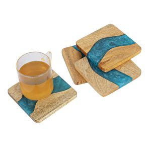 Decorative Round Coasters for Home Bar <b>Kitchen</b> Office <b>Table</b> Decor Stylish Gift for Housewarming Coffee <b>Table</b> - Product Image 5