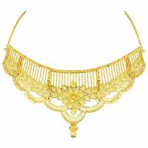 สร้อยคอแฟชั่นชุบทอง 14K 18K 24K แบบไมครอน ขายส่ง สไตล์ดูไบ ชุดเครื่องประดับตุรกี ดีไซน์แบบดั้งเดิม - Product Image 5