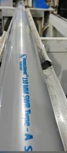 ท่อระบายน้ำเสีย SWR ขนาด 3 นิ้ว ยาว 3 เมตร สีเทา แบบ A รูปทรงวงแหวน แบบเสียบเข้าได้ สำหรับการไหลเวียนของน้ำอย่างมีประสิทธิภาพ - Product Image 3