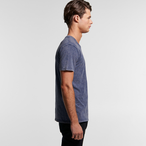 Camisetas de hombre con lavado ácido, estilo vintage, oversize, con dobladillo desgarrado, 2026, 100% algodón, corte regular, estampadas, estilo urbano, de secado rápido - Product Image 4
