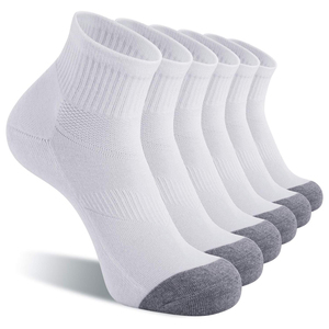 Calcetines tobilleros al por mayor 2026 de algodón y fibra de bambú, transpirables, de color liso, informales, para uso diario, para adultos, de punto, de grosor estándar, para primavera. - Product Image 6