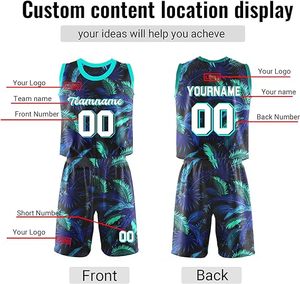 Maillot de basket-ball classique en mesh pour le jour du match, maillot athlétique sans manches pour hommes et femmes - Product Image 4